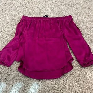 express off the shoulder top